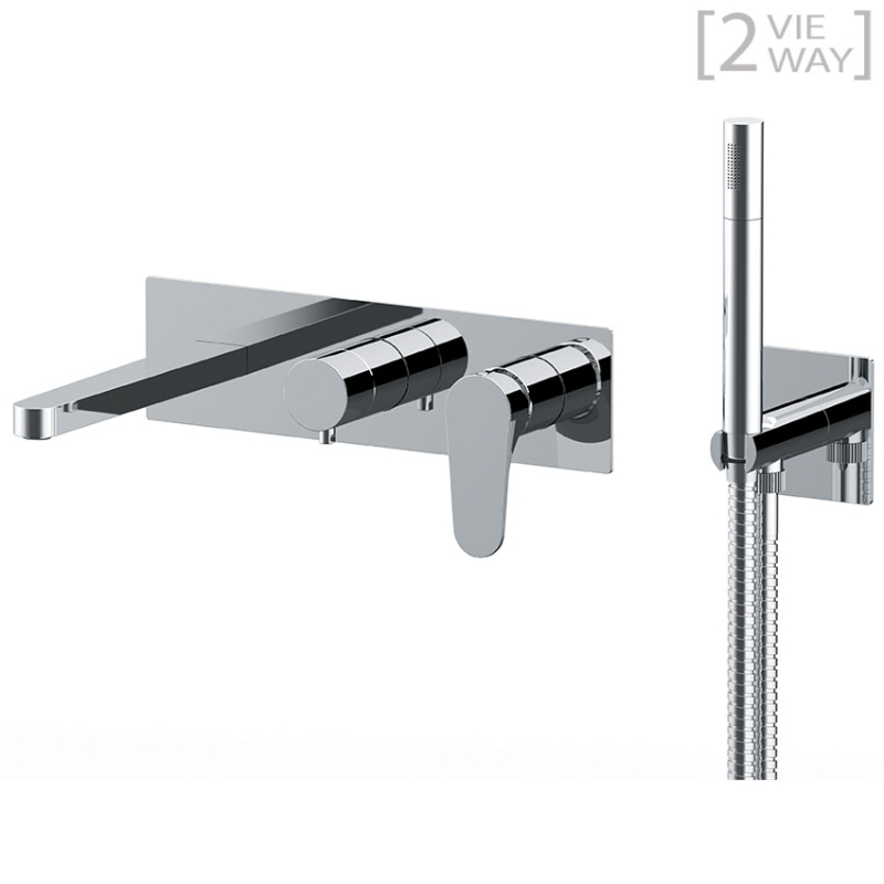 OM710D2 Душевой набор DANIEL RUBINETTERIE Omega - Вид №1