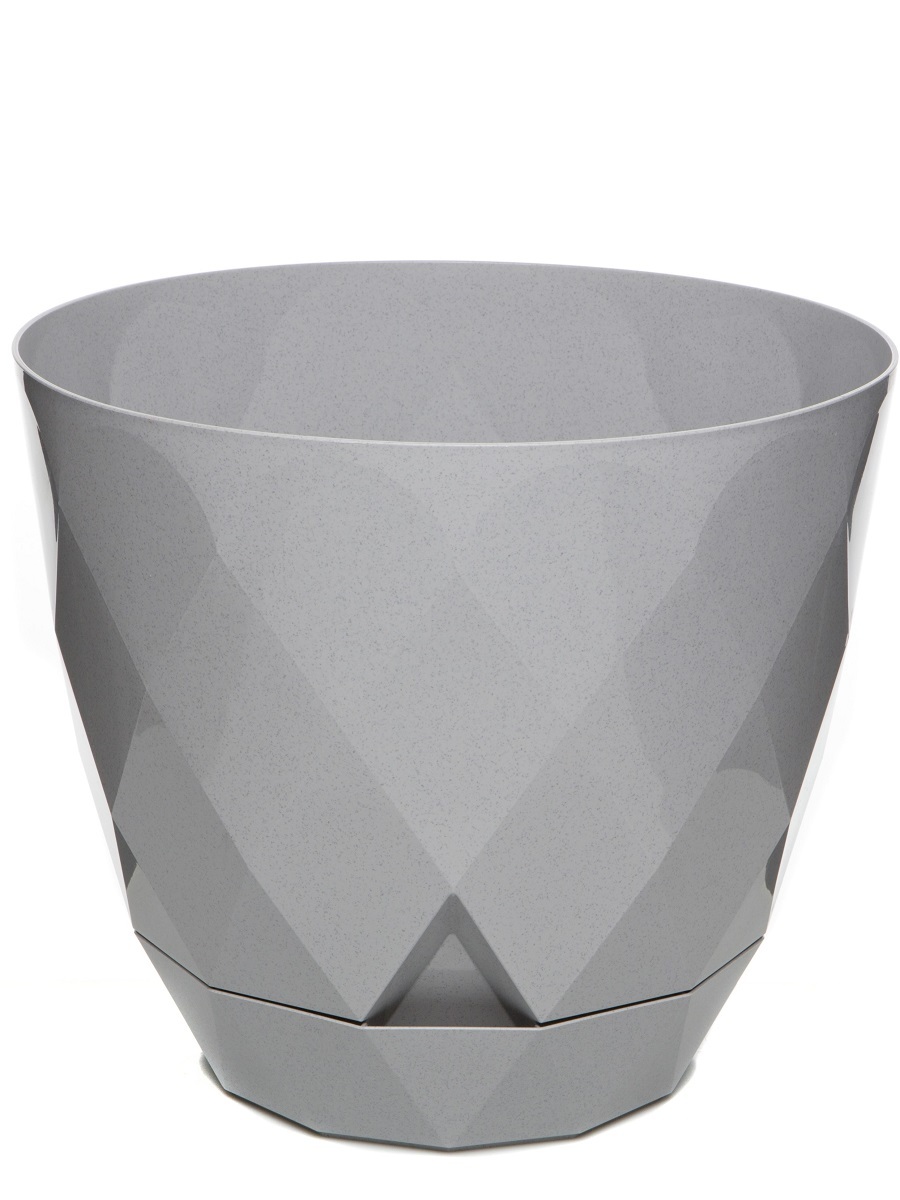 Горшок для цветов Rico 26L Grey NAVAKO 16041