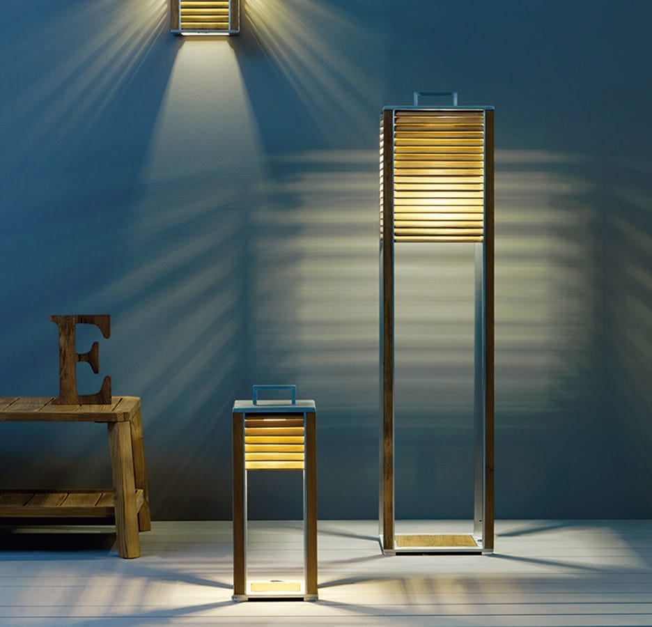 Фонарь из тикового дерева Ethimo имбирь ARCH-00094836 - Вид №3