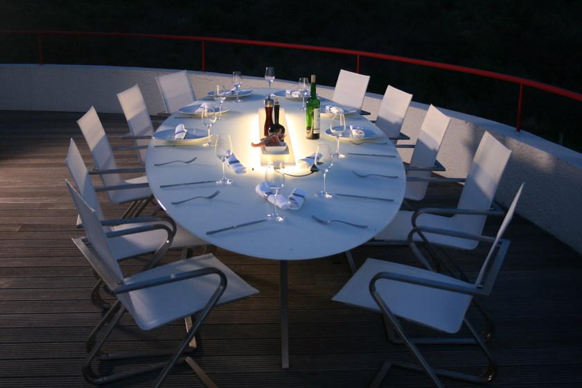 Joli Овальный керамический обеденный стол Elyps sun-id-1462466 - Вид №9