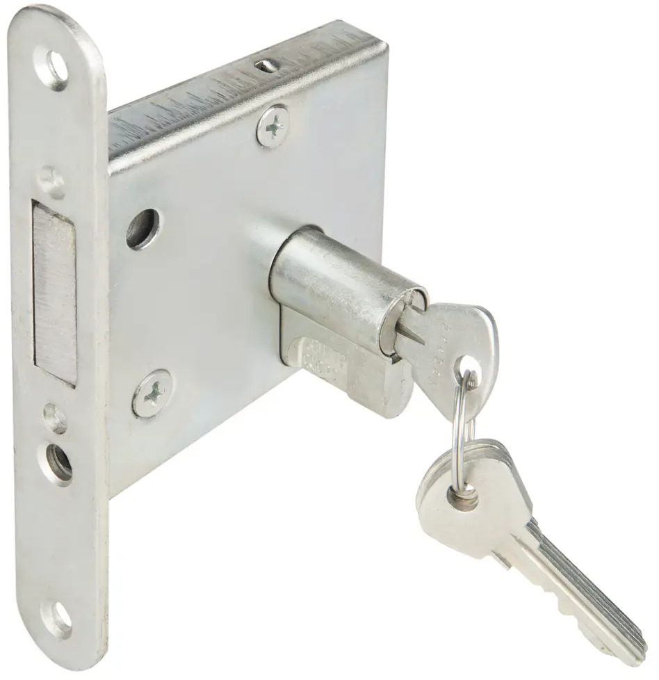 ЗЕНИТ Цилиндровый врезной замок для входных и межкомнатных дверей 13279493