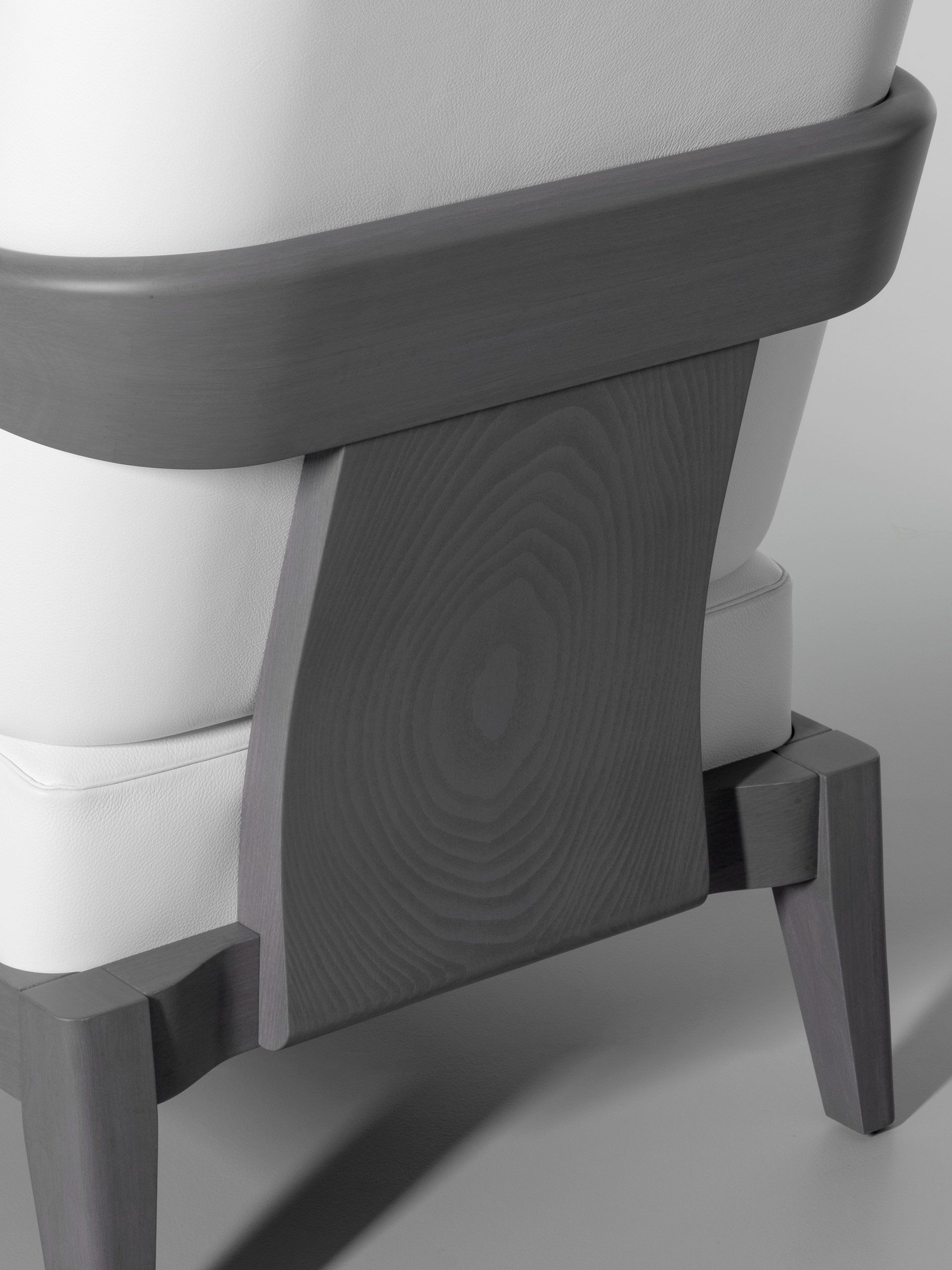 Кожаное кресло с подлокотниками Lorenzo Tondelli Saffron ARCH-00123878 - Вид №1