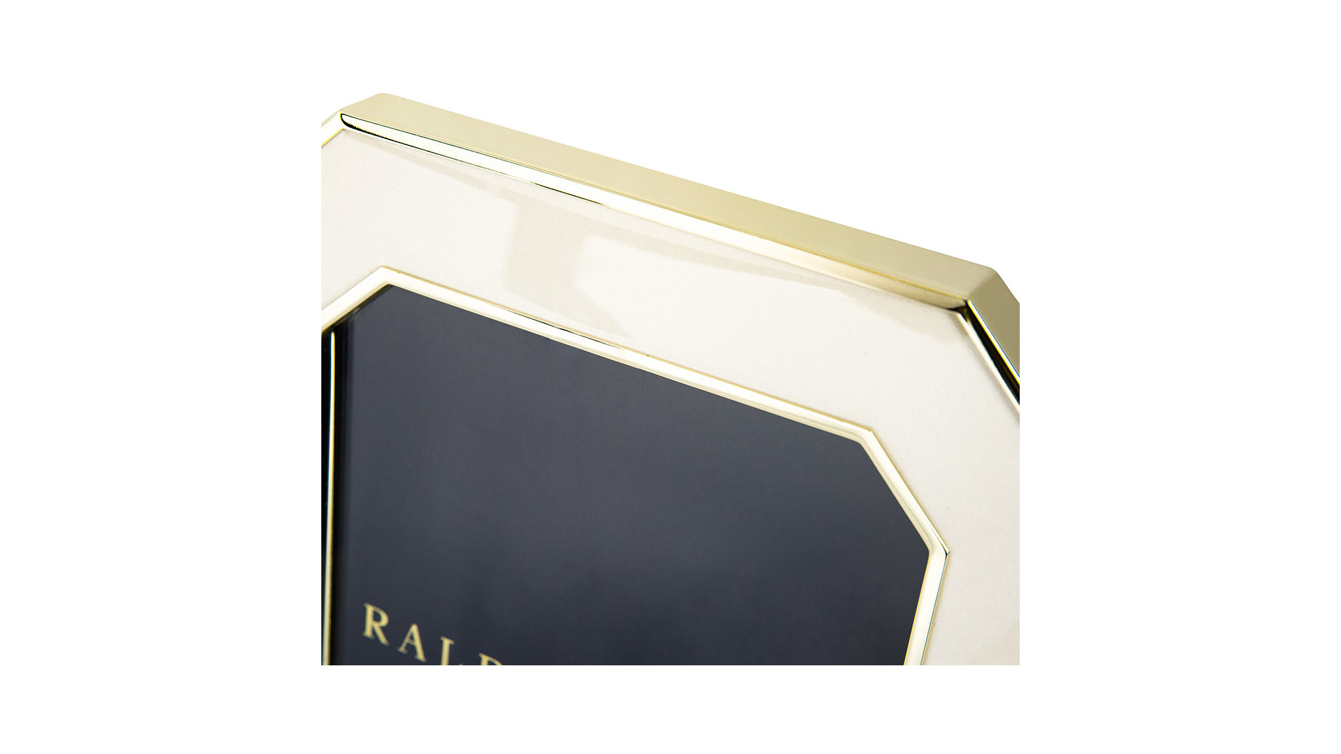 10652168 Ralph Lauren Home Рамка для фото Ralph Lauren Home "Бекер" 13x18см (латунь, эмаль) Латунь  - Вид №1