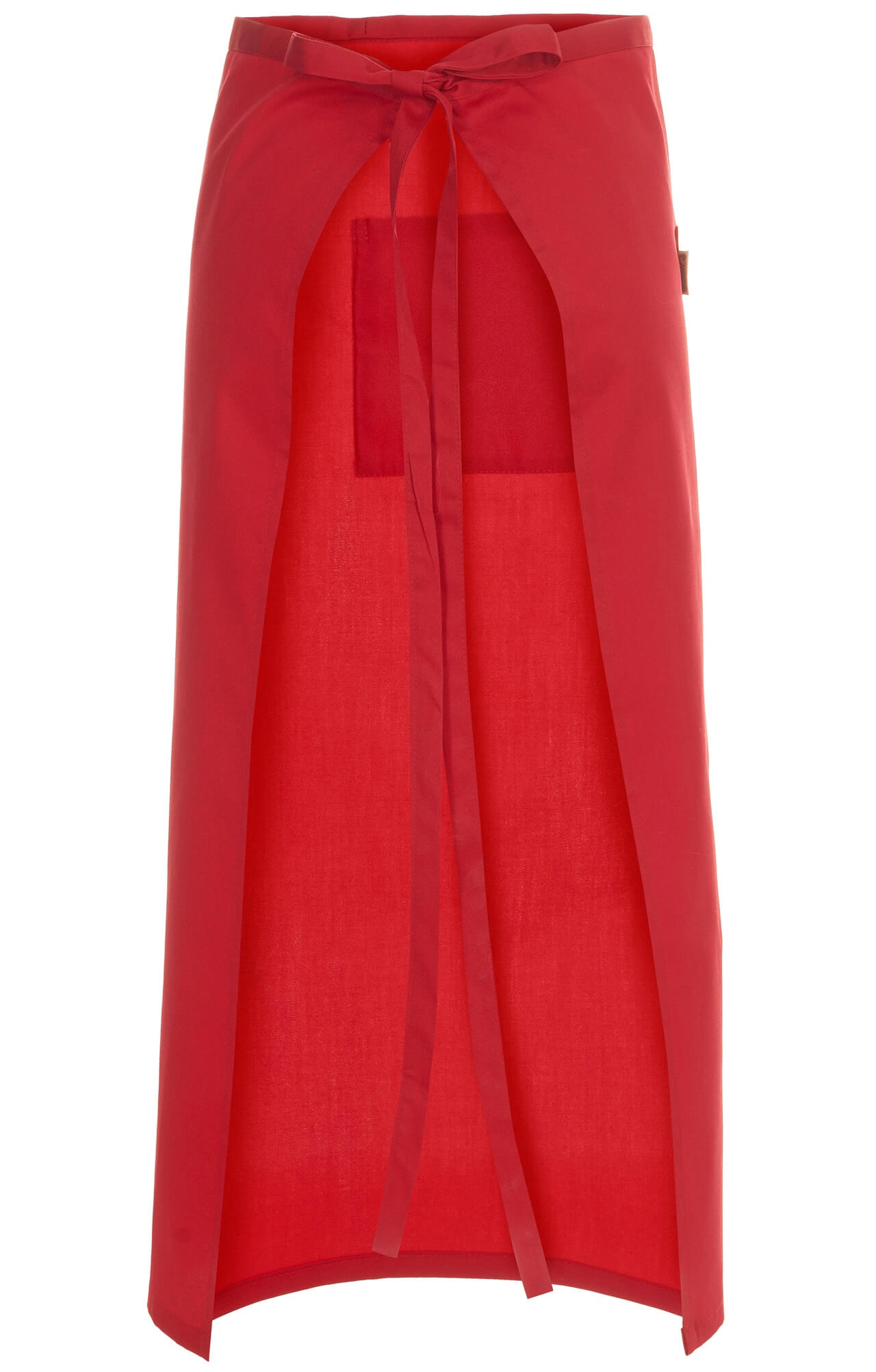 60132 Фартук удлиненный red (красный) HORECA  Одежда для официантов  размер  - Вид №5