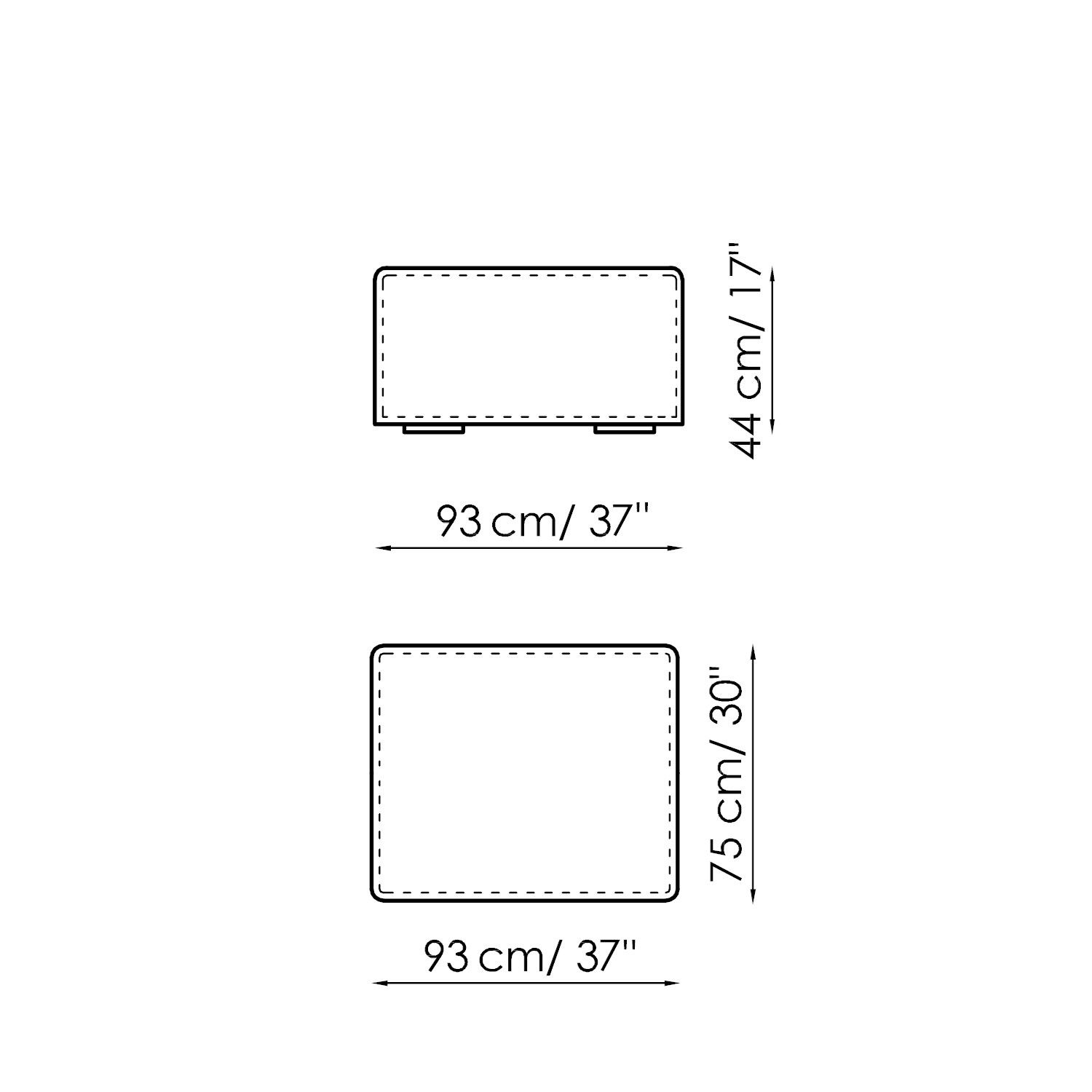 Модульный тканевый диван BONALDO арахис ARCH-00098902 - Вид №52