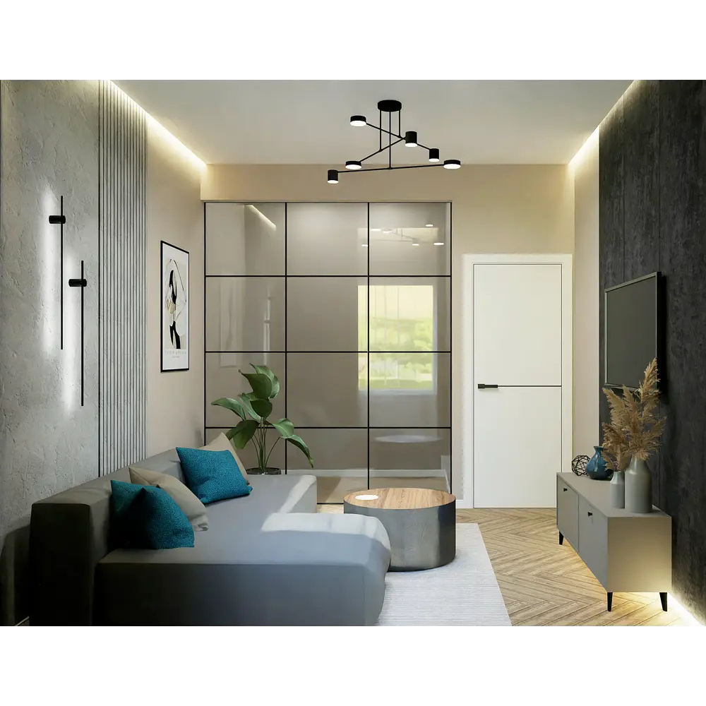 Тумба Santreyd Kub Моно для телевизора с выдвижными ящиками 89378141 STLM-1539227 - Вид №9