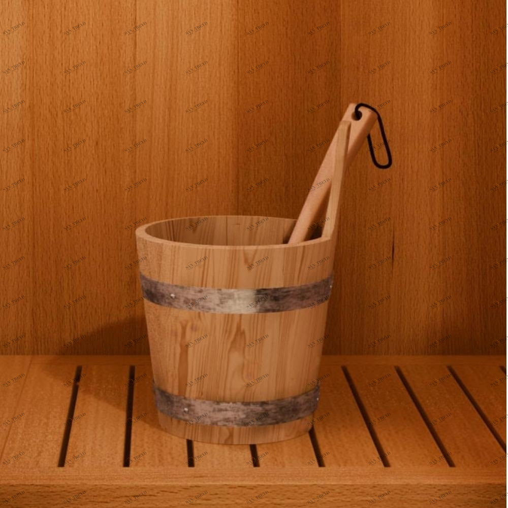 Ковш и ведро для сауны Glass1989 Аксессуары для сауны Glass ACC0238