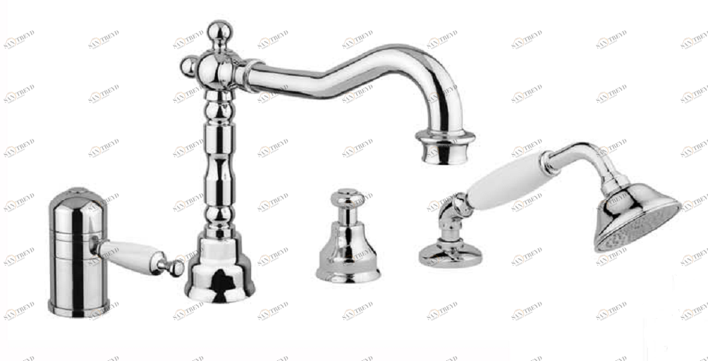 Смеситель MIGLIORE Oxford ML.OXF-6358.CR с термостатом для ванны - хром ML.OXF-6358.bi.CR