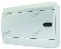 Бокс внешний на 12 модулей Tekfor (белая дверь) 7288