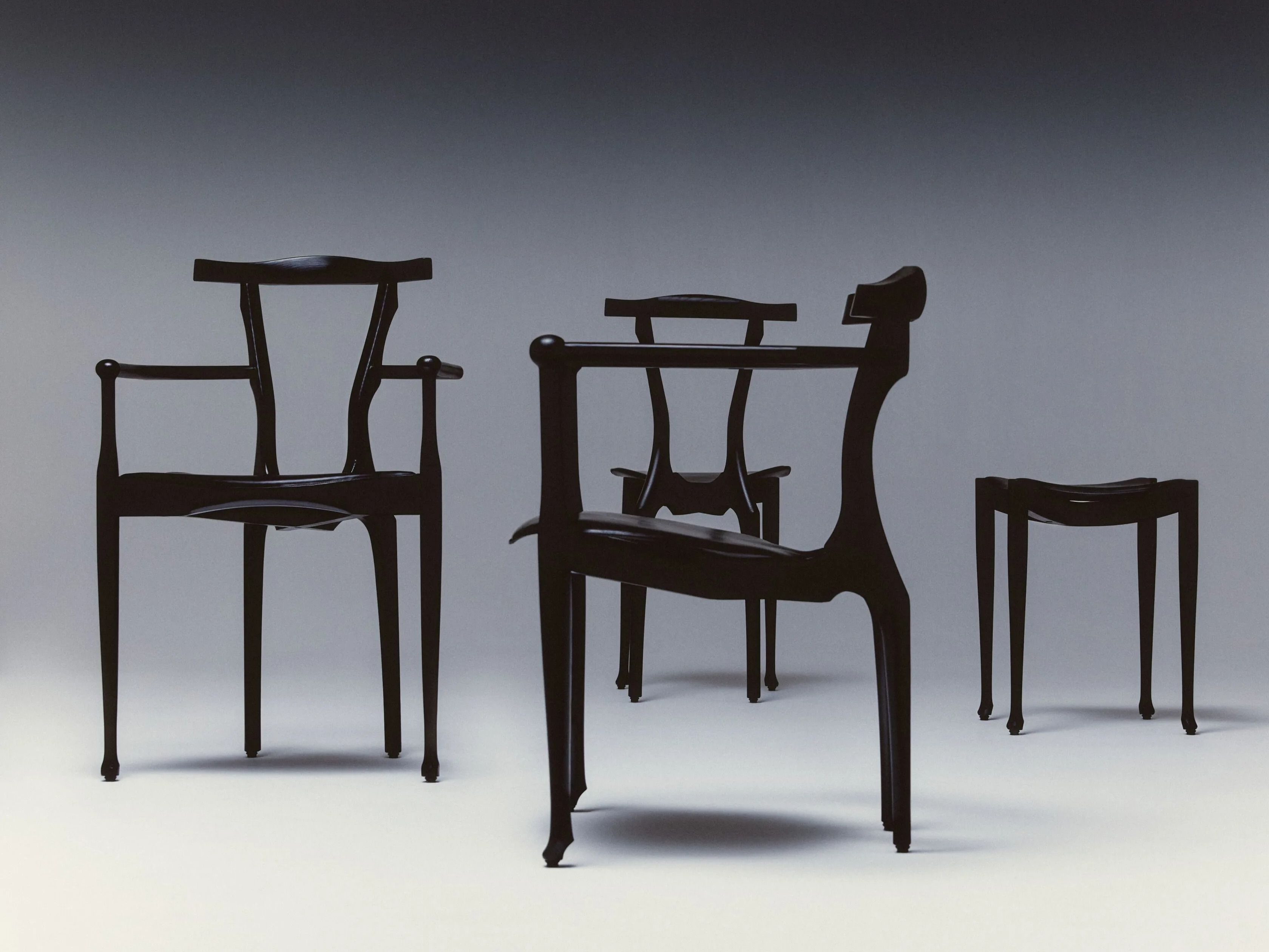 Низкий табурет из ясеня BD Barcelona Гаулино ARCH-00132437 - Вид №2