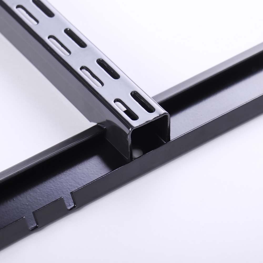 Рельс для стойки , 1000x11x42 мм, черный LJPS0383 Public Steel Россия  - Вид №1