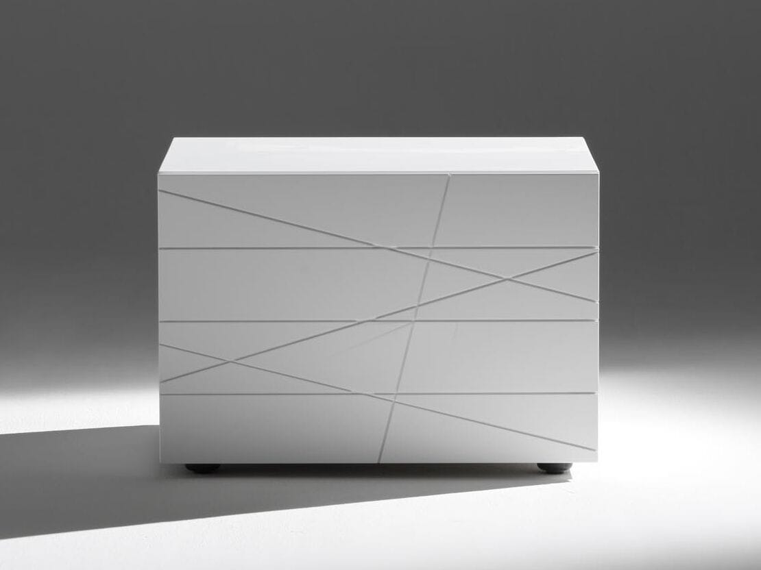 Прикроватная тумбочка из МДФ с ящиками ALBEDO Nazca B ARCH-00099341