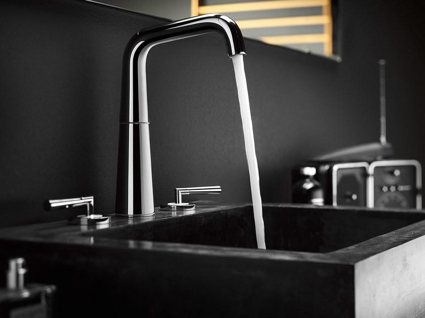 Nobili Rubinetterie Смеситель для раковины на 3 отверстия Likid Lk00211/2cr - Вид №1