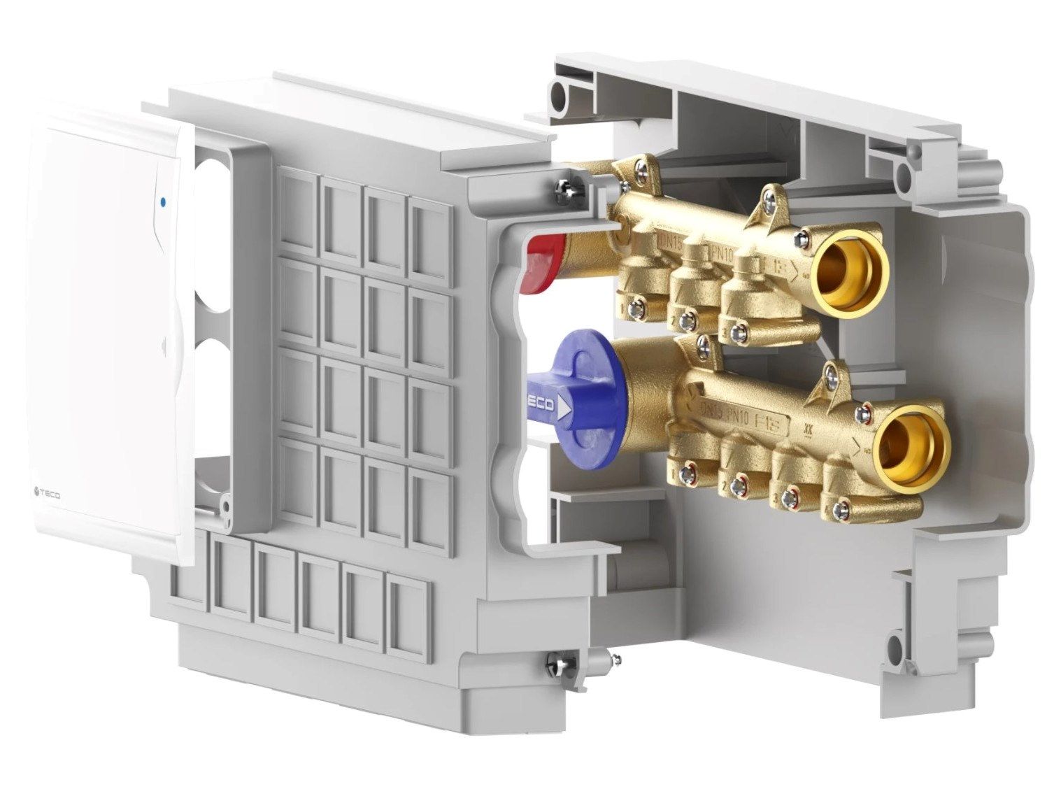 Комплект санитарного коллектора с заглушкой общего назначения TECO K4 ARCH-00150081 - Вид №2