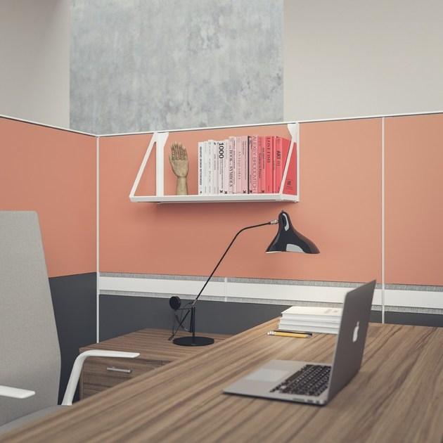 PROF Отдельностоящая модульная офисная перегородка из дерева Openwall sun-id-1512114 - Вид №40