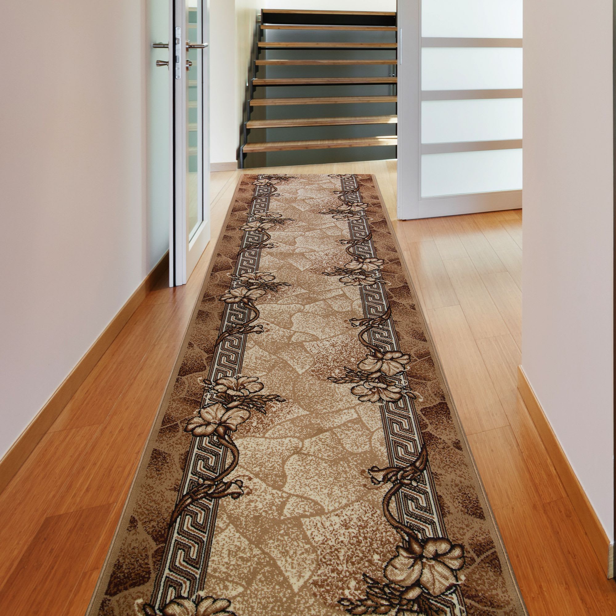 13093074 Дорожка ковровая «Лайла де Люкс 50005-22» полипропилен 0.8 м цвет бежевый Santreyd  - Вид №4