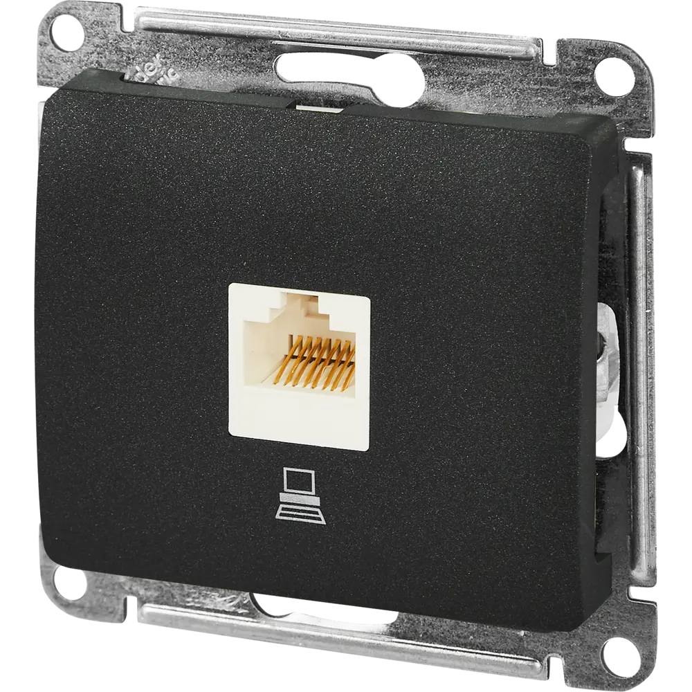 Schneider Electric Glossa — встраиваемая компьютерная розетка RJ45 86710192 STLM-0070807 - Вид №1