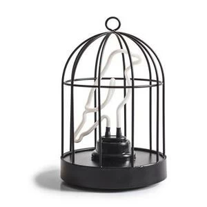 Светильник неоновый Bird in a cage