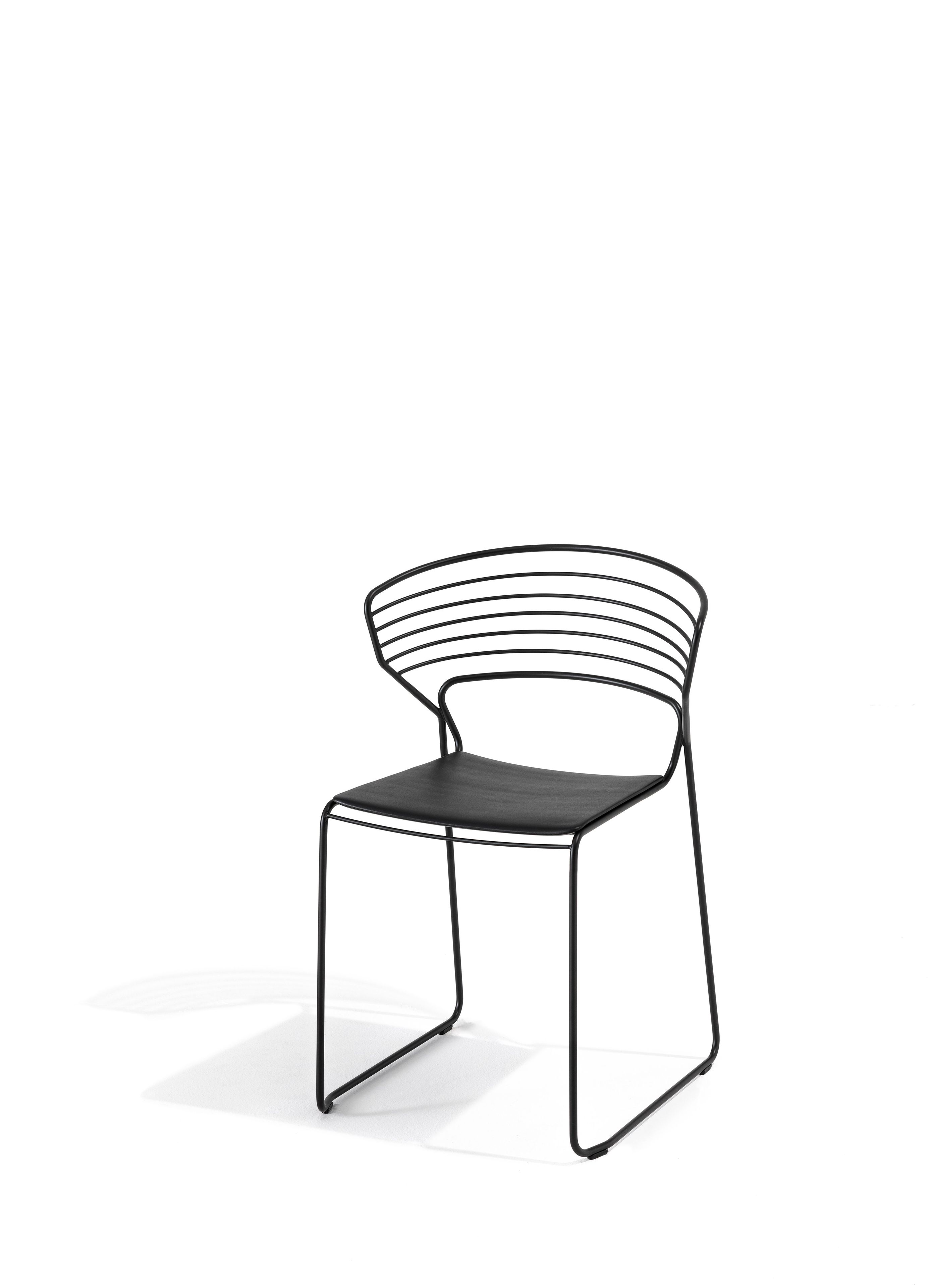Штабелируемый стальной стул Desalto Koki Wire ARCH-00022153 - Вид №2