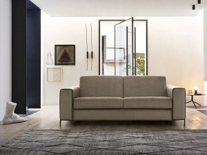 Двуспальный диван-кровать из ткани