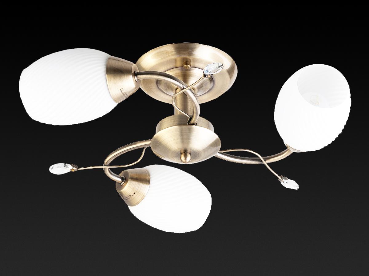 Потолочная люстра Toplight Alana TL3580X-03AB TOPLIGHT ALANA 183515 Белый  - Вид №1