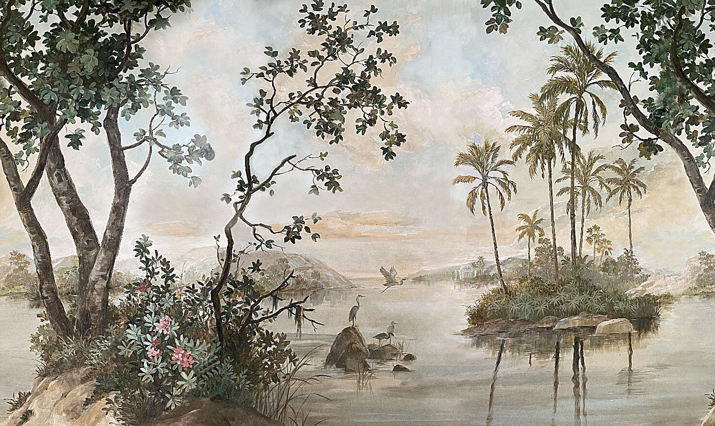 Обои с цветочными мотивами Jannelli&Volpi LACUSTRE ARCH-00075709 - Вид №1