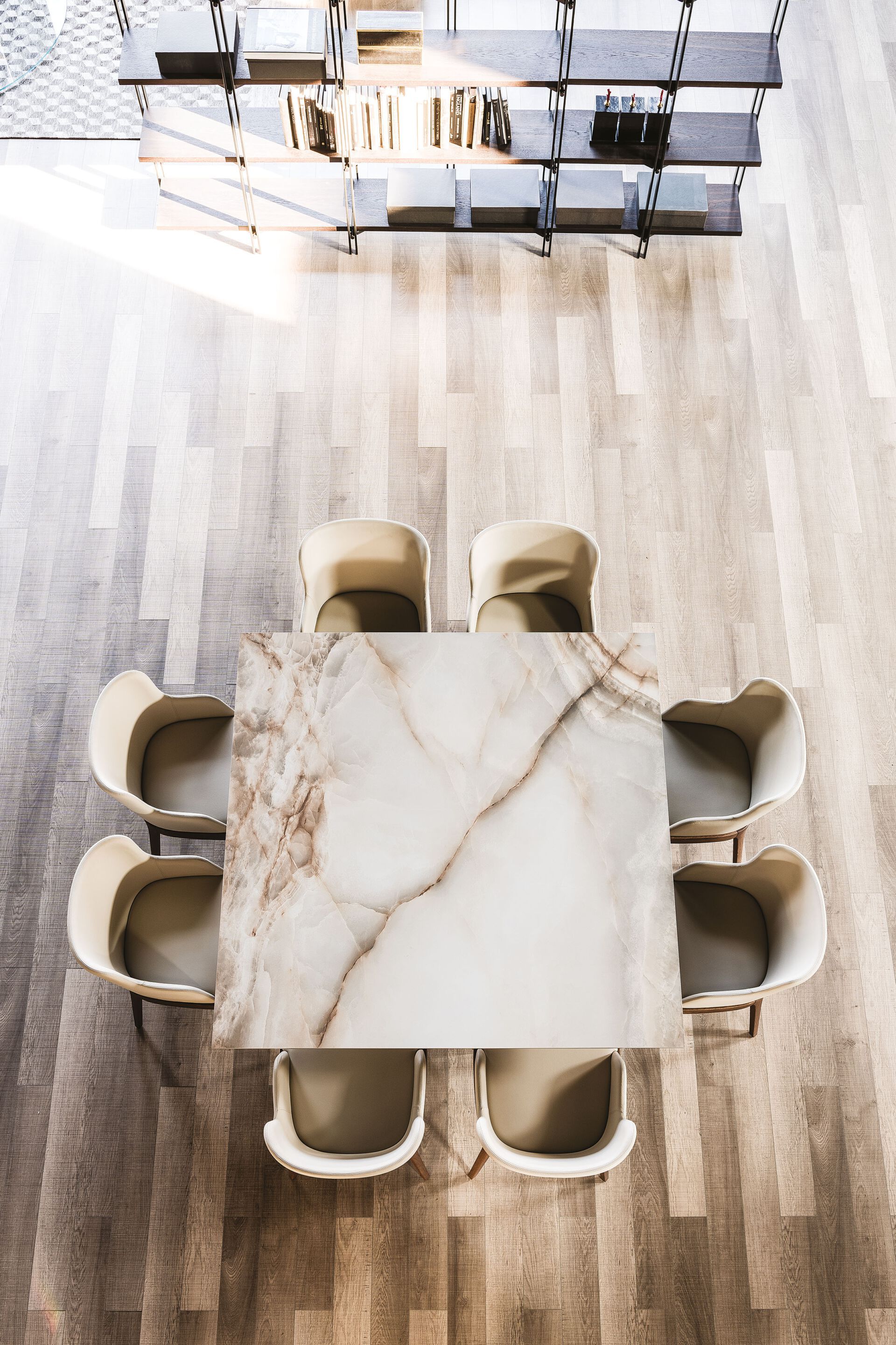 Керамический квадратный стол Cattelan italia GORDON KERAMIK ARCH-00043461