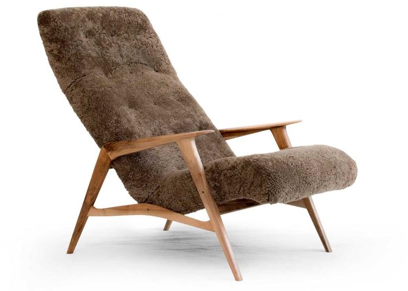Mytto Кресло из овчины с подлокотниками Larforma sun-id-1470365 - Вид №1