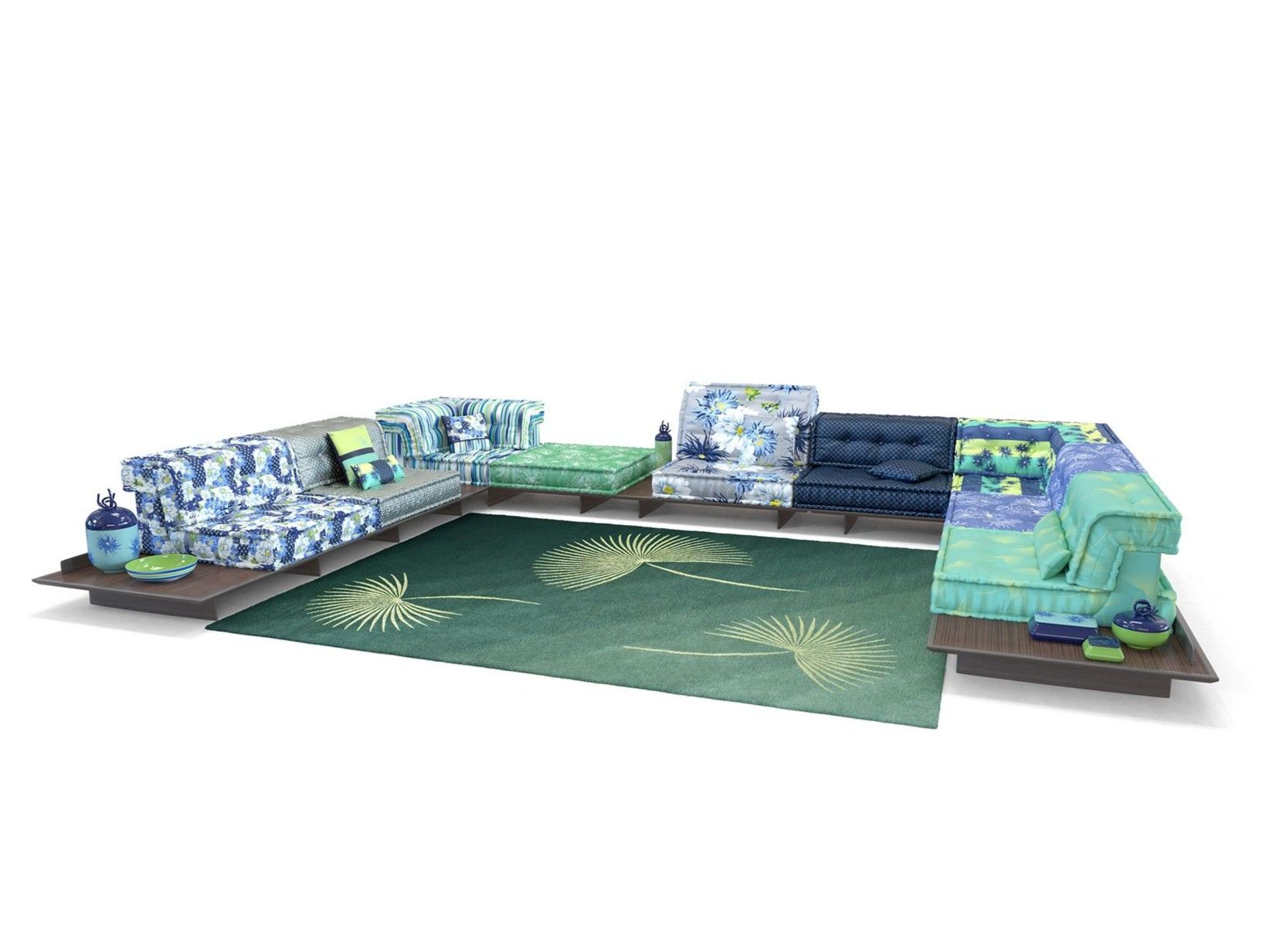 Ткань диван ROCHE BOBOIS Mah Jong ARCH-00091548 - Вид №1