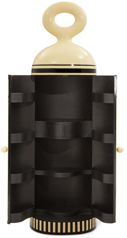 Scarlet Splendour Комод из мдф с распашными дверцами Vanilla noir sun-id-1474526 - Вид №1