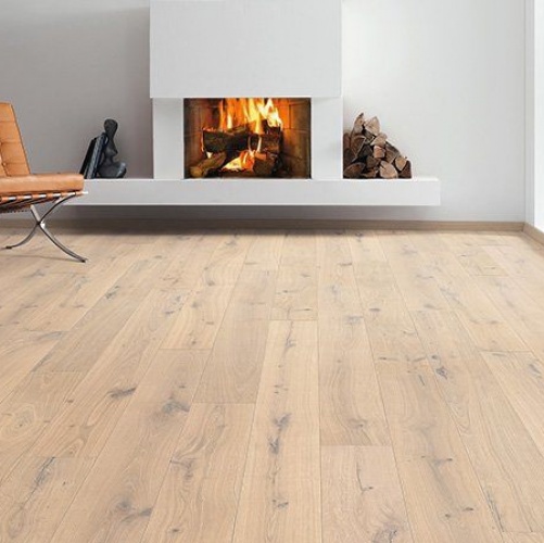 Паркетная доска Haro 4000 Series Top connect Пуро белый Саваж Дуб Кантри с брашью (Текстурированная) 2200х180 мм 530195 - Вид №3