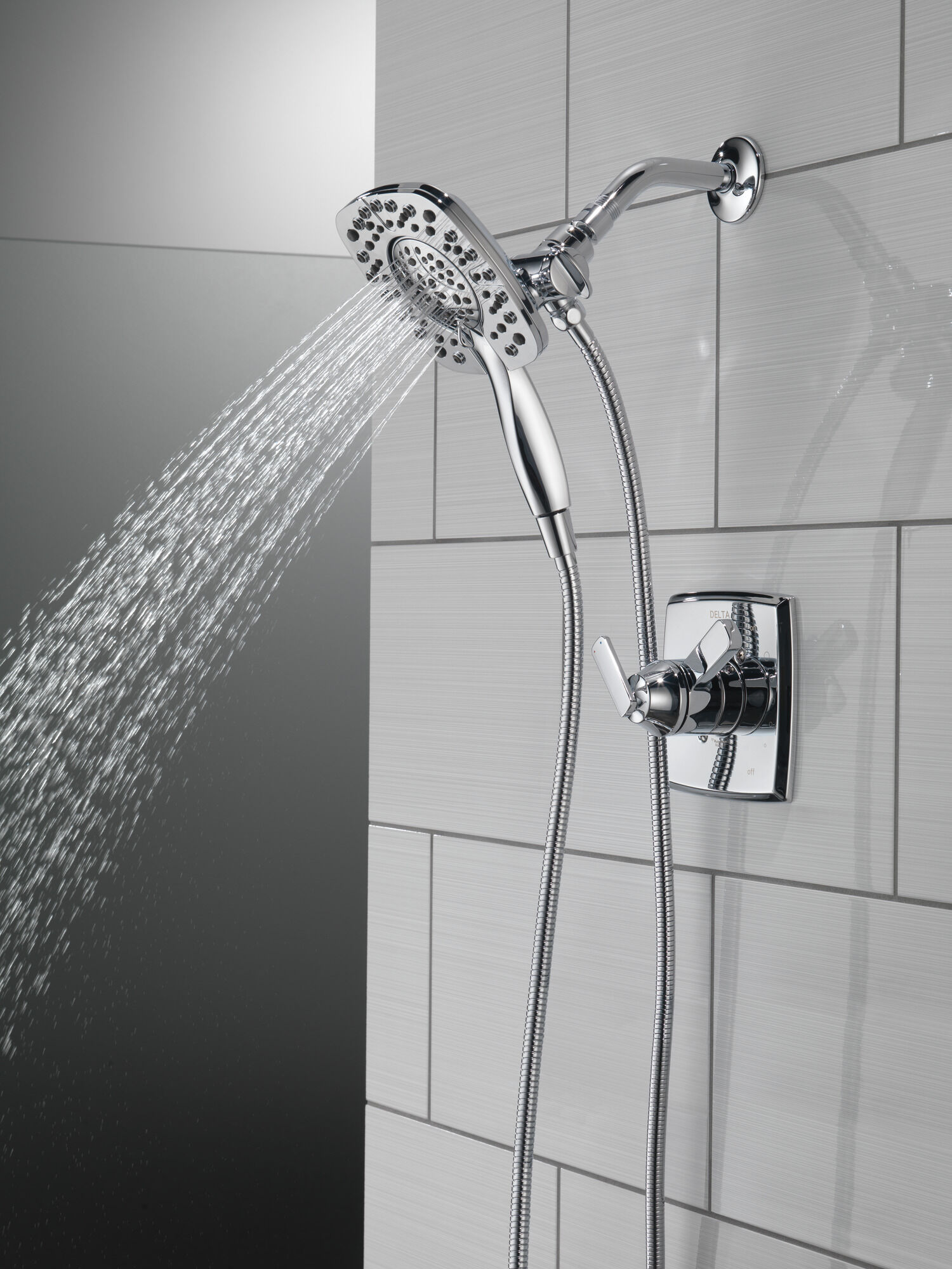 T17264-I Облицовка для душа Monitor® серии 17 с In2ition® Delta Faucet Ashlyn Хром  - Вид №10
