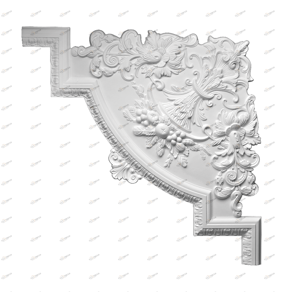 ЕВРОПЛАСТ 1.52.313 Угловой элемент 1.52.313 Пенополиуретан 