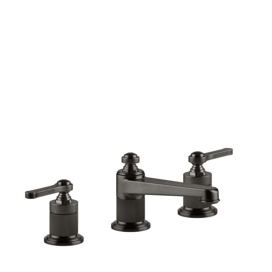 Группа умывальников 65011 707 Gessi Venti20 ЧЕРНЫЙ МЕТАЛЛ BR. PVD 65011707