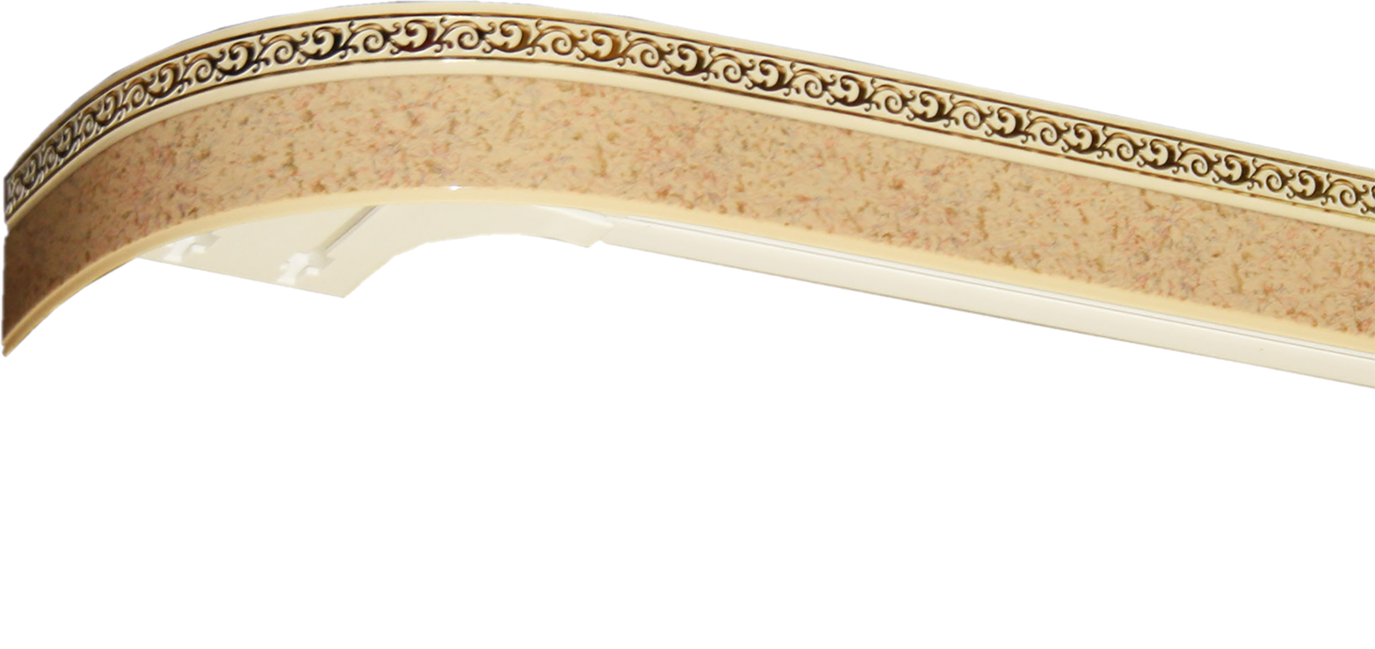 Двухрядный потолочный карниз Legrand с багетной планкой 240 см 15338338 STLM-0005684