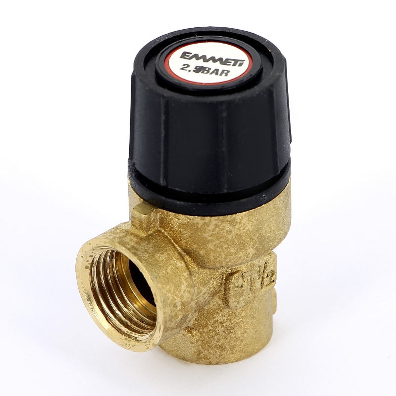 Клапан предохранительный НВ с нестандартной регулировкой EMMETI 1/2" 2 бар 00206020 - Вид №1