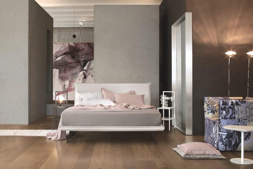 Gruppo Tomasella Двуспальная кровать с обивкой из экокожи sun-id-1481863 - Вид №2