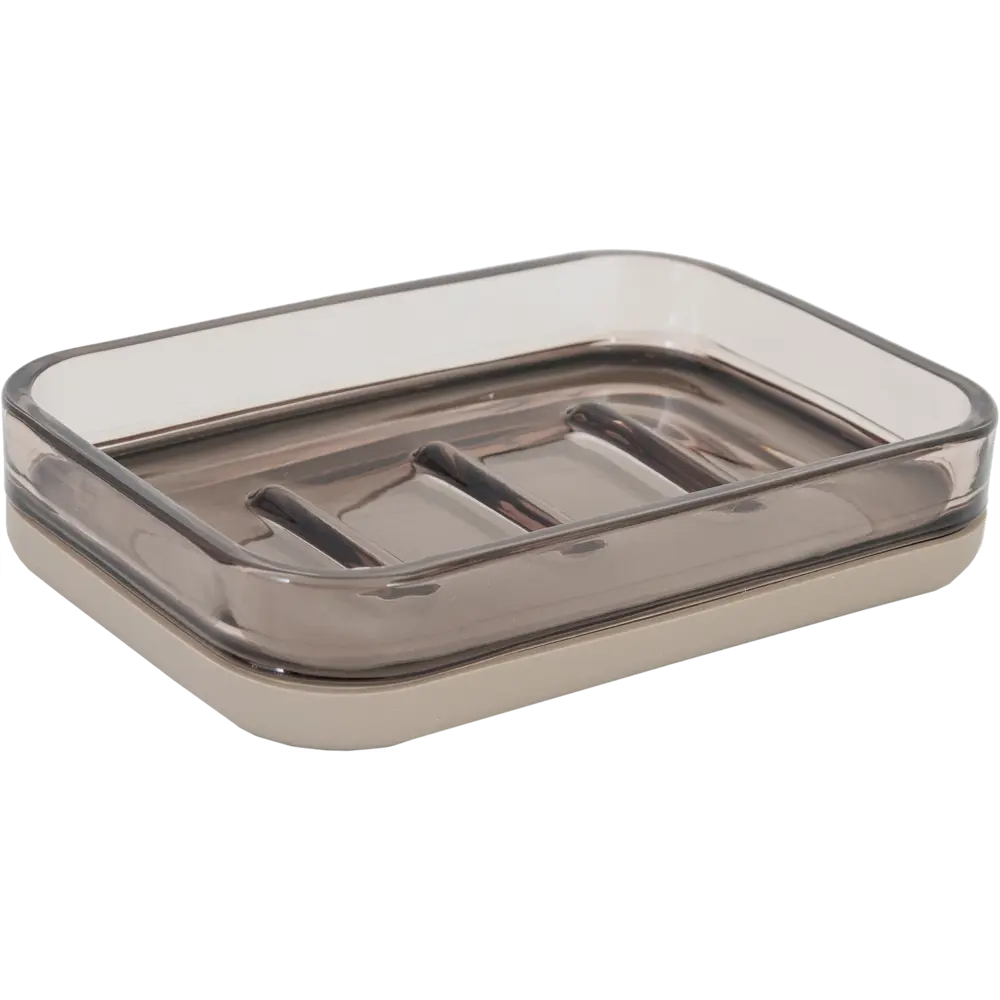 Мыльница Vidage Bonn Beige стекло цвет бежевый 85122774 STLM-2124564