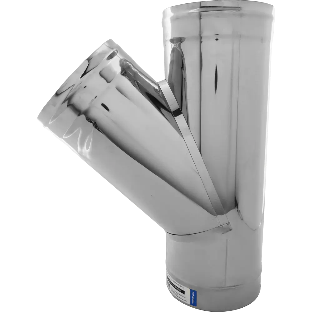 Тройник дымоходный КОРАКС 135° сэндвич D150/210 мм для систем отопления 81952729 STLM-0014976 - Вид №1