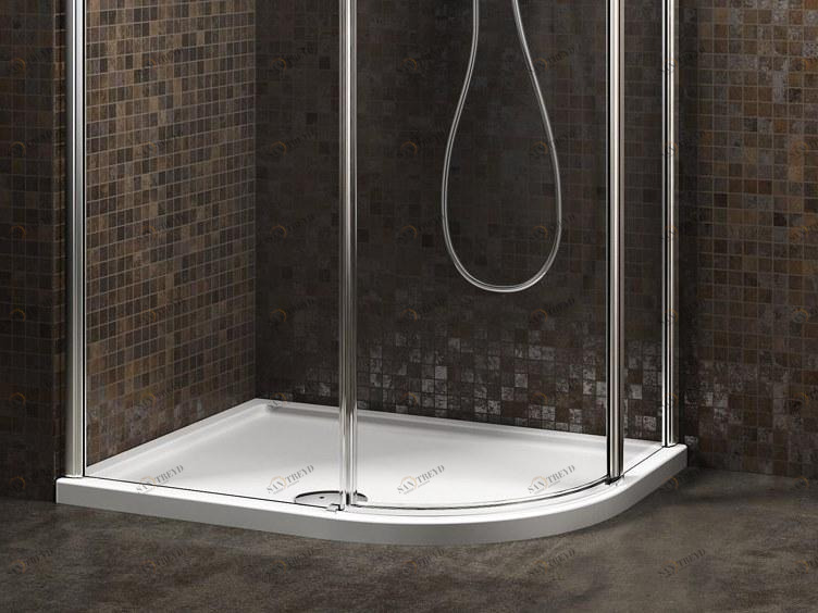 ARBLU Поддон полукруглый керамический sun-id-1376642