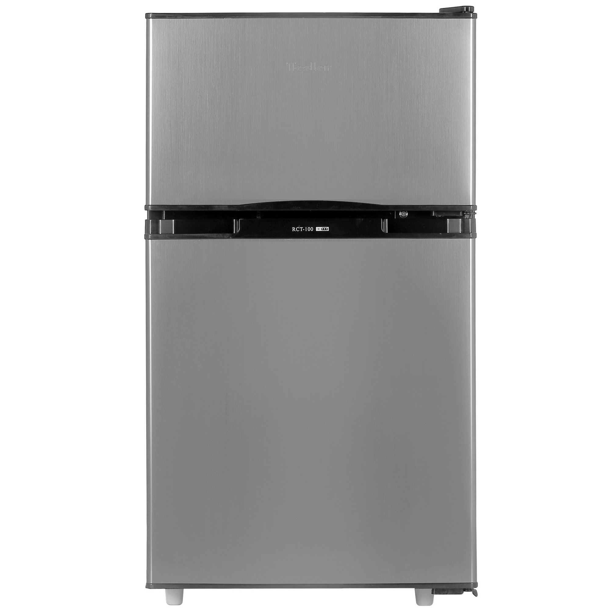 8195264 Холодильник компактный   Tesler RCT-100 серебристый STDN-0079774 - Вид №2