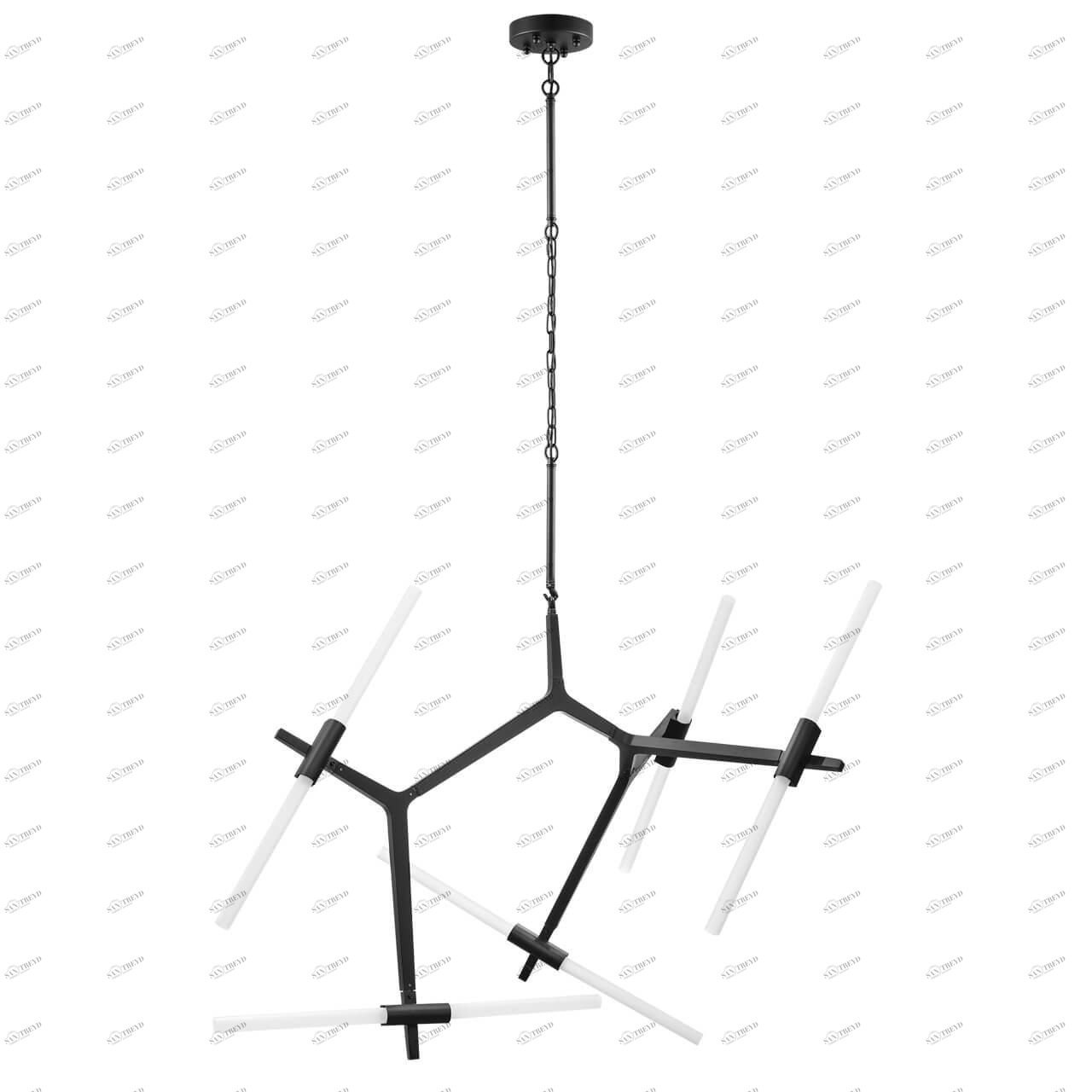 Подвесная люстра Lightstar Struttura 742107 LIGHTSTAR ДИЗАЙНЕРСКИЕ, STRUTTURA 220331 Черный 