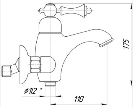 26884 Смеситель Migliore Bomond  - Вид №1