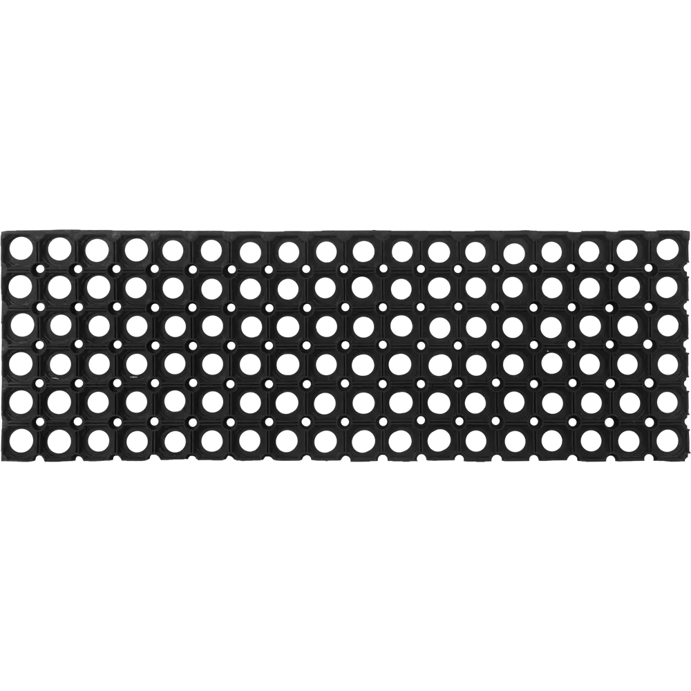 Коврик Inspire Flavio 25x75 см резина цвет чёрный 82388295 STLM-2189073  - Вид №1