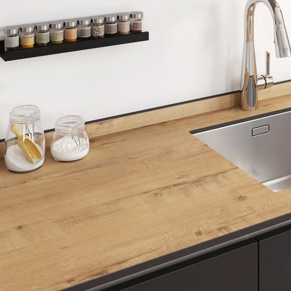 Столешница Santreyd Дуб Брукхилл — элегантная поверхность для современной кухни 86820672 STLM-0877180 - Вид №4