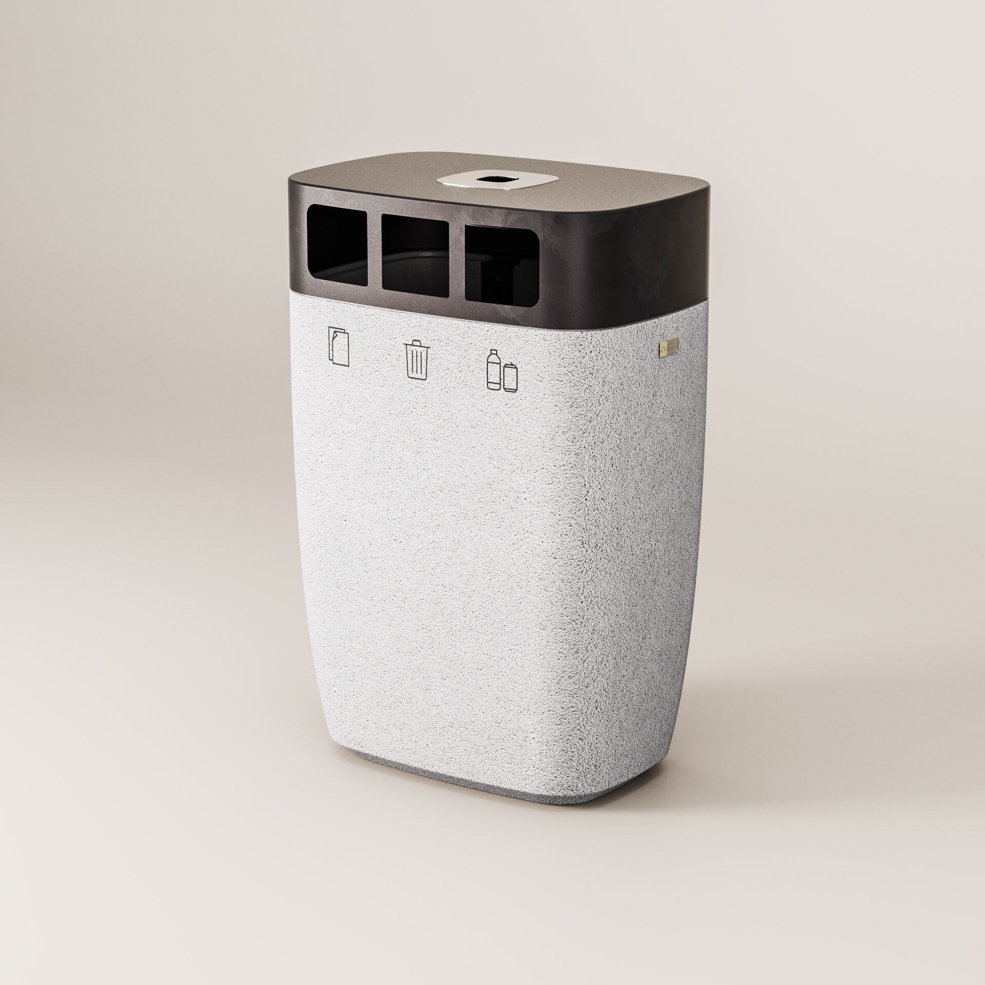 Бетонные стойки для мусора для утилизации отходов Kremen ARCH-00148581 - Вид №7