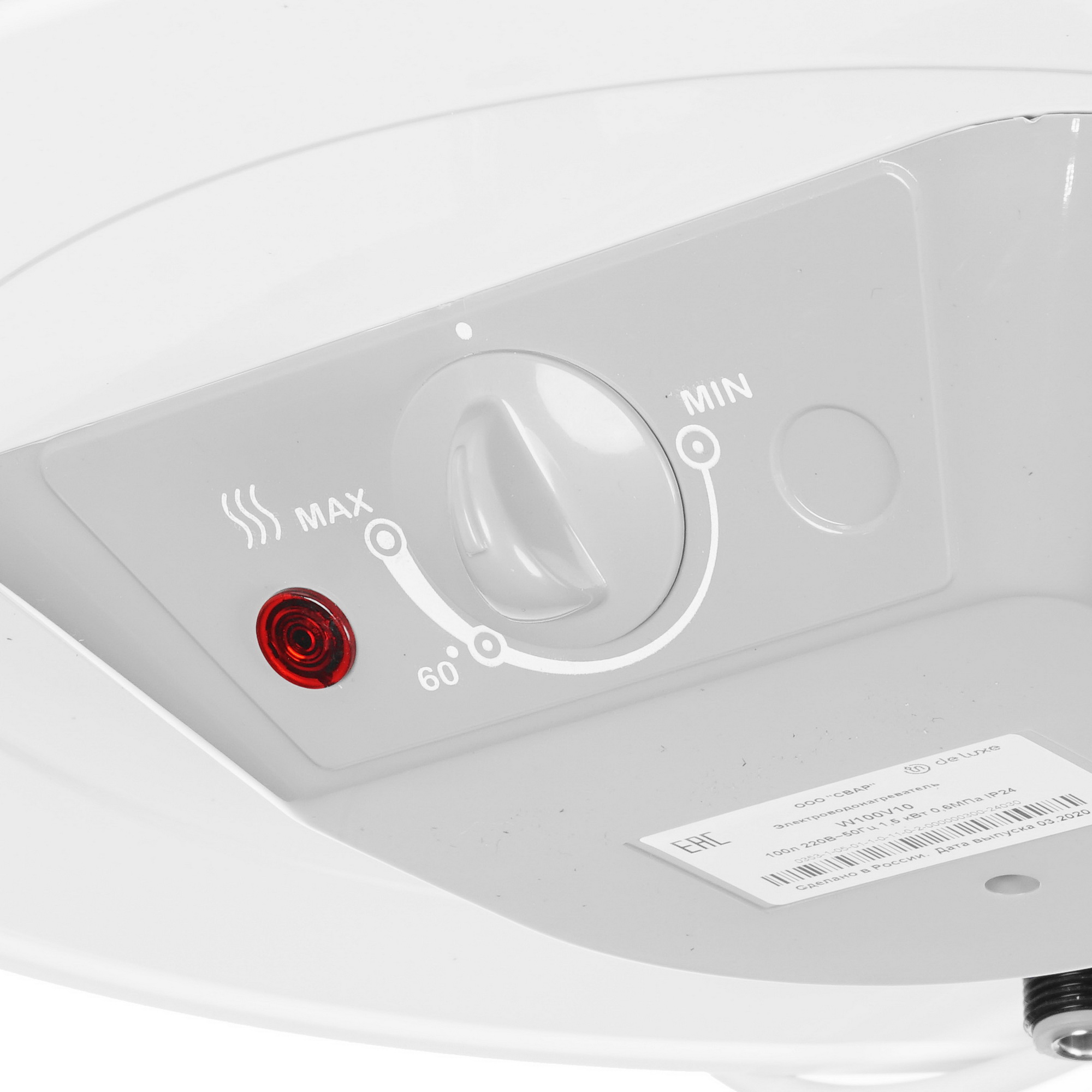 8166610 Водонагреватель электрический De Luxe W100V10 STDN-0026525 - Вид №3