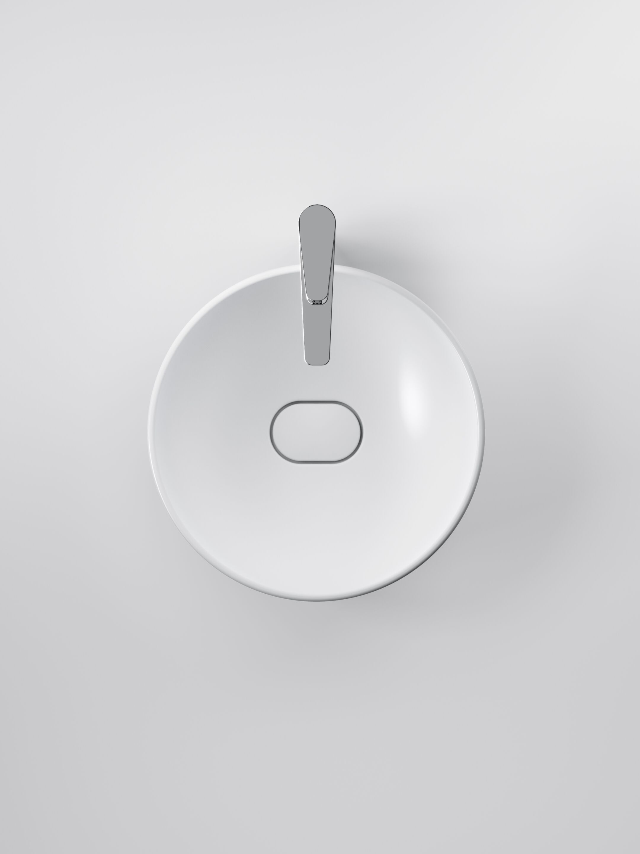 Круглый умывальник Fireclay Kaleseramik сантехника ARCH-00076088 - Вид №10