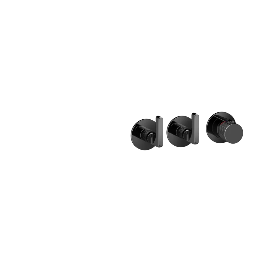 Смеситель для душа 58334 706 Gessi Inciso ЧЕРНЫЙ МЕТАЛЛ PVD 58334706