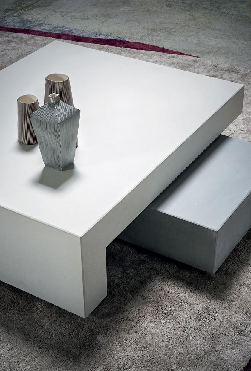 BAXTER Прямоугольный журнальный столик из бетона sun-id-1474539 - Вид №4